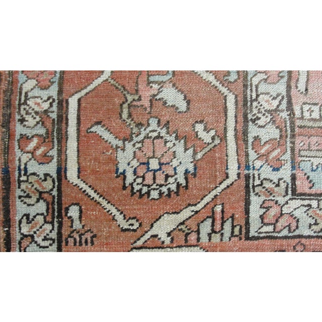 Traditional Antique Persian Serapi Carpet,9'4" X 11'10" For Sale - Image 3 of 14