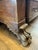 Antique Carved Oak Console Buffet Table. For Sale - Image 10 of 12