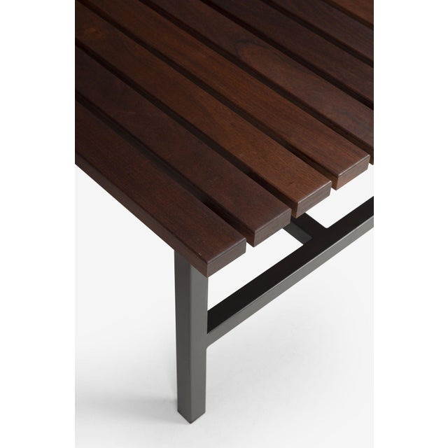 Wood Attributed to Van Keppel Green "Vkg" Outdoor/Indoor Low End Table For Sale - Image 7 of 9