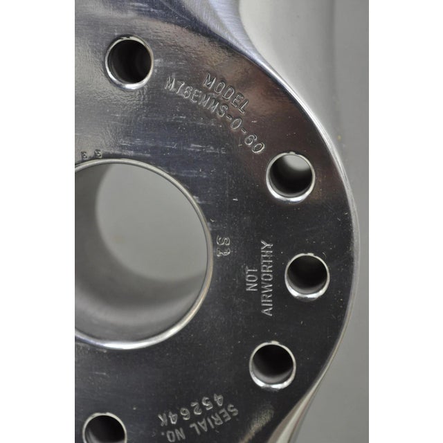 Sensenich Fixed Pitch Polished Aluminum 76" Propeller Blade "Not Airworthy" (A) For Sale In Philadelphia - Image 6 of 18