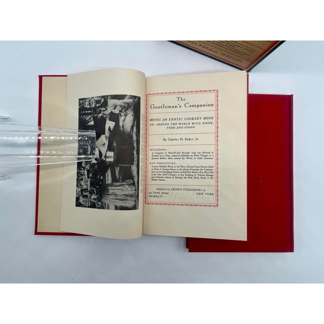 Paper The Gentleman’s Companion: I Exotic Cookery, II Exotic Drinking, Charles H Baker, 1946, 2 Volumes For Sale - Image 7 of 7