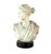 Stone Italian Neoclassical Marble Bust of Diana, 19th Century, Italy Grand Tour For Sale - Image 7 of 14