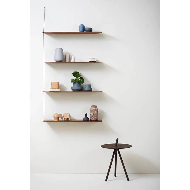Black Oak Stedge Shelf 80 by Leonard Aldenhoff For Sale - Image 12 of 13