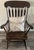 Antique Early 20th Century Bent & Bros. Colonial Maple Rocking Chair For Sale - Image 12 of 12