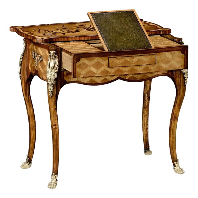 French Mechanical Side Table For Sale