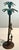 MCM Cast Iron Andrea by Sadek Monkeys and Palm Trees Candlestick Holder For Sale In Naples, FL - Image 6 of 7