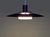 1980s Vintage Danish Purple Pendant Lamp, 1970s For Sale - Image 5 of 11