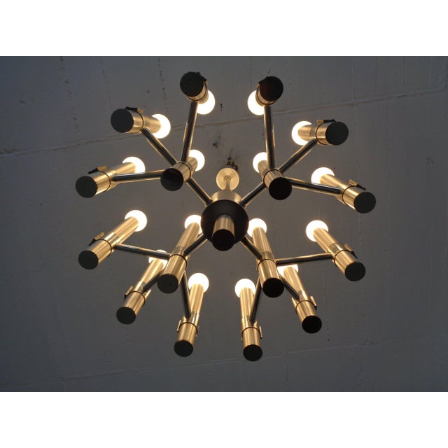 Sputnik Chandelier by Angelo Brotto for Esperia, Italy, 1960s For Sale - Image 10 of 18