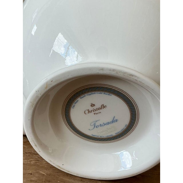 Late 20th Century Vintage Boho Christofle "Torsada" Coffee & Teapot With Lid - A Pair For Sale - Image 5 of 7