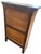 Brown Louis Philippe Secretary Desk in Burr Walnut with Marble Top, 1890s For Sale - Image 8 of 10