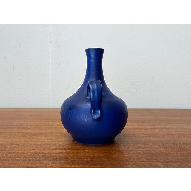 Mid-Century German Studio Pottery Carafe Vase from Töpferhof Malente, 1960s For Sale - Image 11 of 16