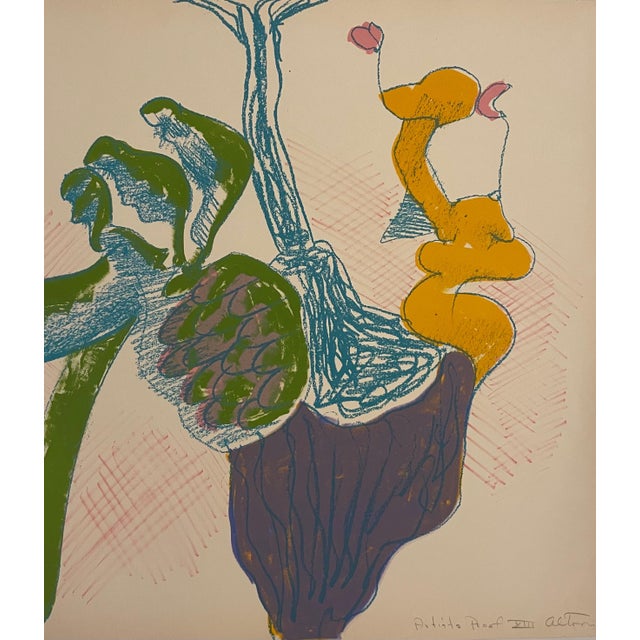 Abstract Expressionism John Altoon, 1960's California Pop Art Abstract Expressionist LA Lithograph "About Women", 1965-1966 For Sale - Image 3 of 9