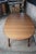 1960s Tell City Chair Co. Hard Rock Maple Colonial Style Round Extendable Dining Table For Sale - Image 11 of 13