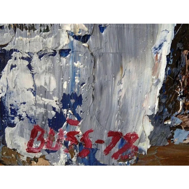 Valdis Bush, Region in Latvia Latgale, 1978, Oil on Cardboard For Sale - Image 3 of 4