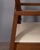 Vintage Italian Armchair in Wood and Leather, 1980s For Sale - Image 11 of 14