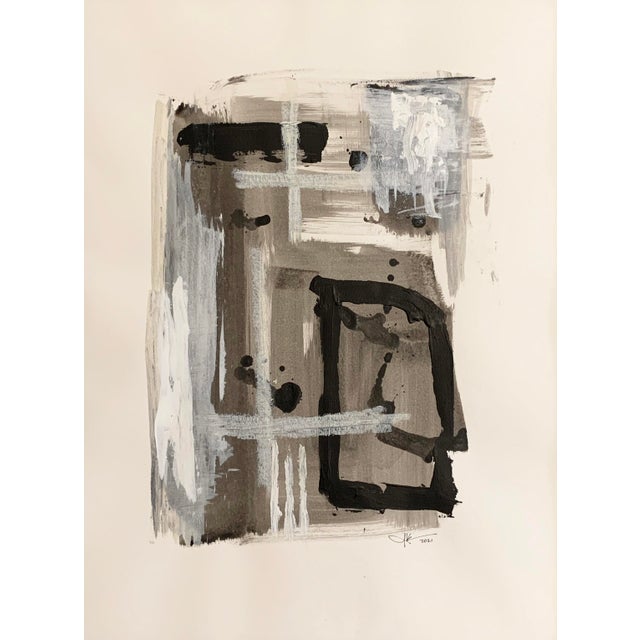 "Untitled 66" Contemporary Abstract Acrylic Painting by J. Kent Martin For Sale