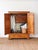 Rustic Antique Pine Paneled Armoire With Original Peg Rail | Continental Europe Ca. 1850 For Sale - Image 3 of 4