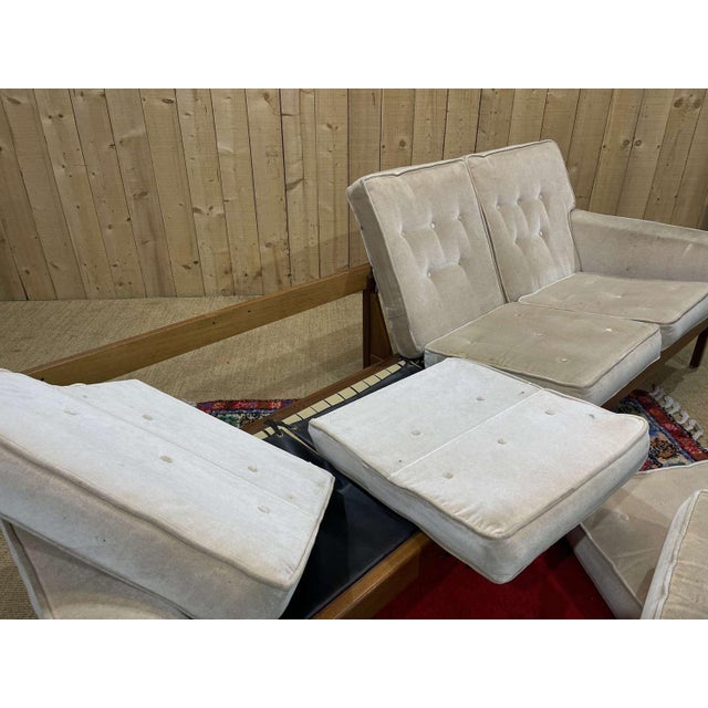 Scandinavian 4-Seater Sofa in Teak, 1970s For Sale - Image 3 of 15