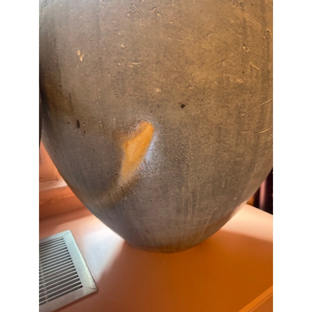 2020s Monumental Pottery Art Vases (Pair) For Sale - Image 5 of 9