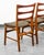 1960s Mid Century Modern Dining Chairs Set 4 Mobler Ladder Back Farstrup Teak Grey MCM For Sale - Image 12 of 12
