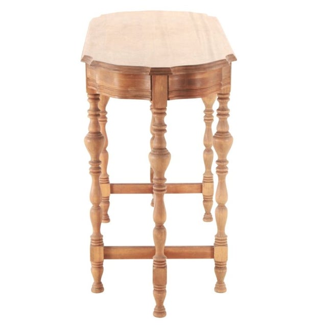 English Mid 20th Century Mae Heirloom Console Table For Sale - Image 3 of 9