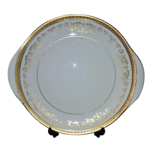 1960s Vintage Royal Doulton Belmont Handled Cake Plate