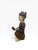 Chinese Hand-Carved Chinese Wooden Figural Sculpture of Seated Musician With String Instrument For Sale - Image 3 of 12