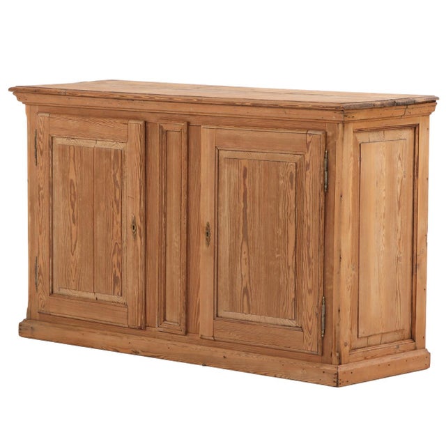 Late 19th Century A Belgian Pitch Pine Server, C. 1880. For Sale - Image 5 of 6