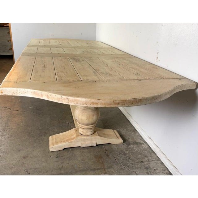 Spanish Style Refractory Table W/ Leaf Extension C. 1930's For Sale - Image 10 of 18