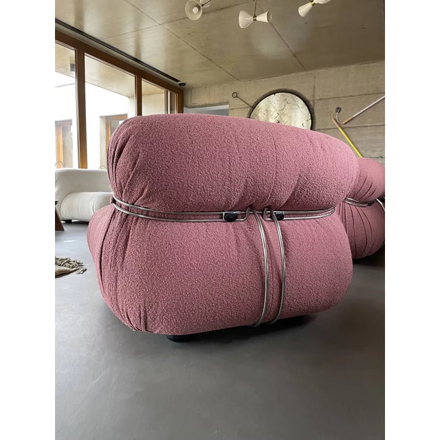 Late 20th Century Late 20th Century Armchair Soriana Afra and Tobia Scarpa 60s Cassina For Sale - Image 5 of 15