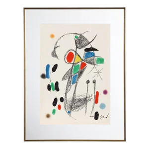 Maravillas Con Variaciones Acrosticas en El Jardin De Miro (Number 20), Lithograph by Joan Miro