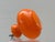 Orange Pendant Lamp in Opal Glass by Peill & Putzler, Germany, 1970s For Sale - Image 8 of 13