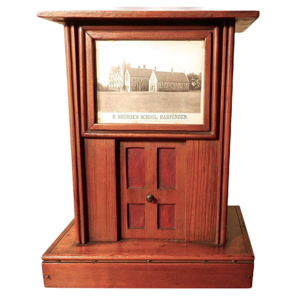 Victorian School House Letter Box, 1900 | Chairish