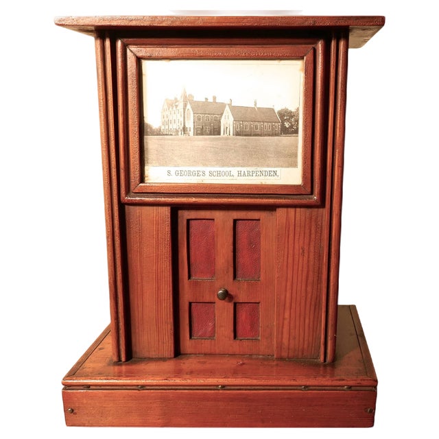 Victorian School House Letter Box, 1900 For Sale