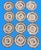 Late 20th Century Late 20th Century French Raynaud Limoges “Koutani” Porcelain Dinnerware 12 Place Settings - 61 Pieces For Sale - Image 5 of 12