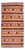 Bright Vintage Kilim Wide Runner - 4'10" x 10'6" For Sale