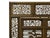 Auburn Chinese Scholars Student Motifs Wood Wall Panel Window Screen For Sale - Image 8 of 15
