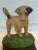 Metal 1930s Cast Iron Adorable JRT Small Dog Feeder For Sale - Image 7 of 9