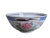 1960s Early 20th Century Chinese Famille Rose Birds of Paradise Floral Butterfly Porcelain Bowl For Sale - Image 5 of 12