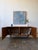 Wood Vintage Teak Compact Cabinet For Sale - Image 7 of 11