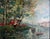 1990s Small Impressionist European Seascape Oil Painting For Sale - Image 5 of 6