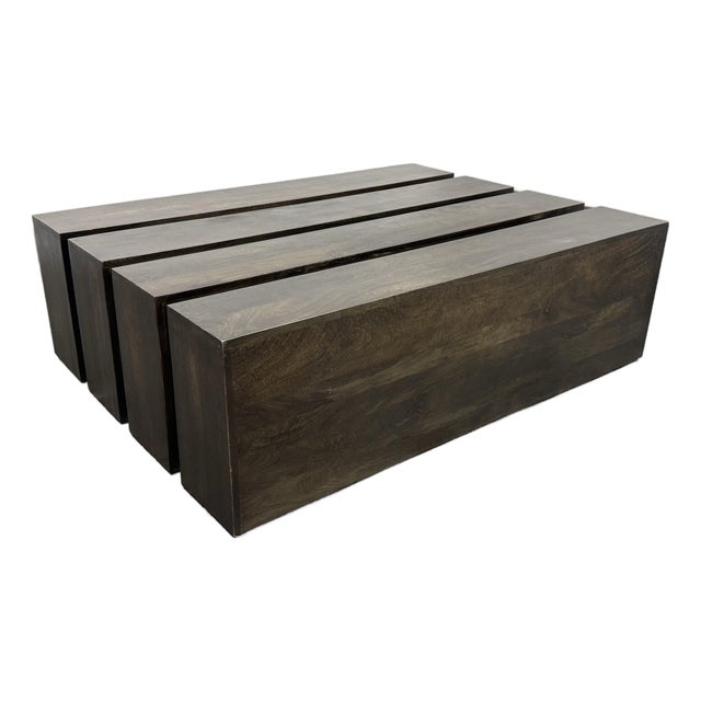 Alder & Tweed Carson Mango Wood Coffee Table For Sale