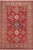 Rustic Super Kazak Red/Beige Wool Rug - 8'9'' X 11'8'' For Sale - Image 10 of 10