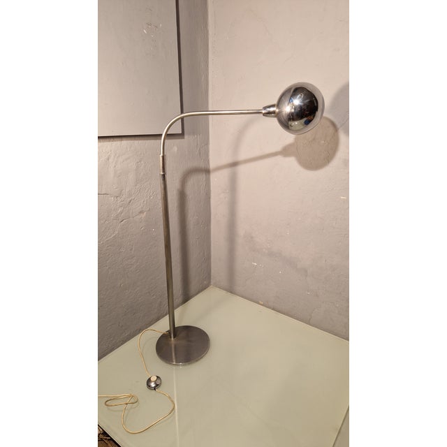 Venticinque Floor Lamp in Chromed Brass by Sergio Asti for Candle, 1970s For Sale - Image 12 of 12