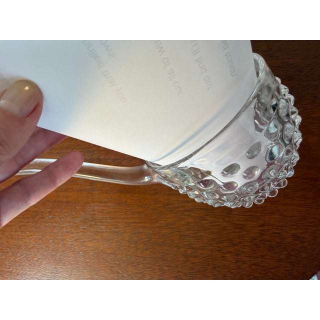 Early 20th Century Duncan & Miller Hobnail Punch Bowl Set - 12 Pieces For Sale - Image 10 of 12