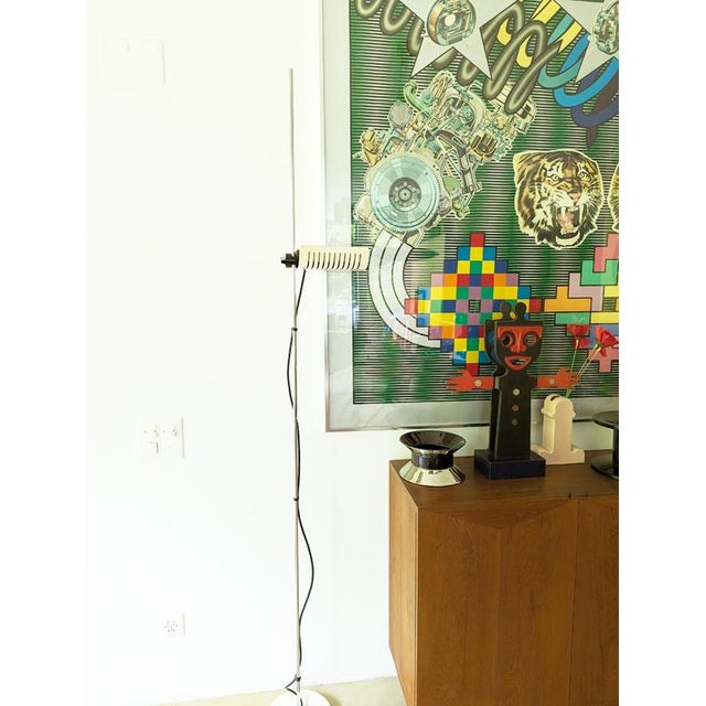 Black Alogena Floor Lamp by Joe Colombo for Oluce, 1970s For Sale - Image 8 of 15