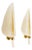 Murano Glass Wall Lamps from Barovier & Toso, 1960s, Set of 2 For Sale