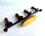1980s Lüthje Danish Teak Wood Candelabra For Sale - Image 12 of 13