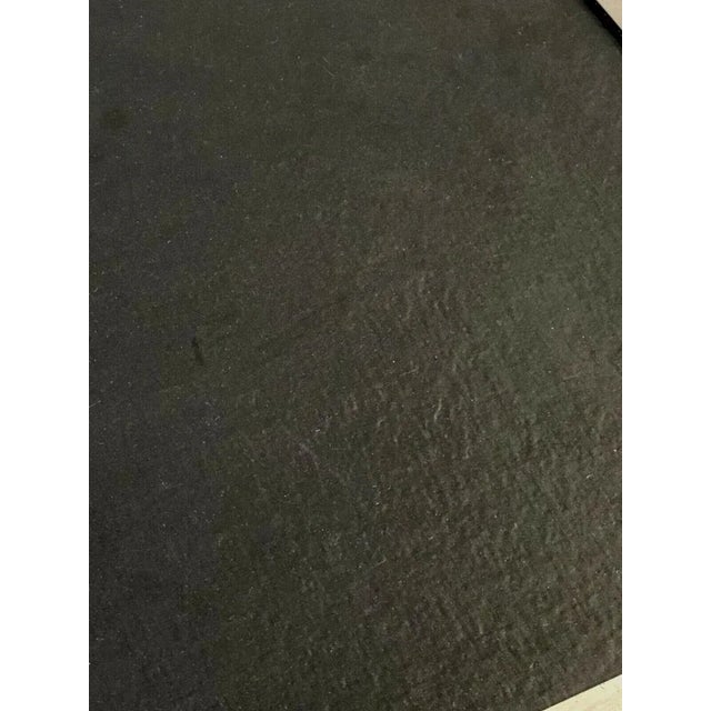 Black Postmodern Coffee Table by Giacomo Sinopoli, Italy, 1970s For Sale - Image 8 of 13