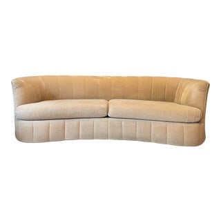 Vladimir Kagan for Weiman Curved Sofa For Sale